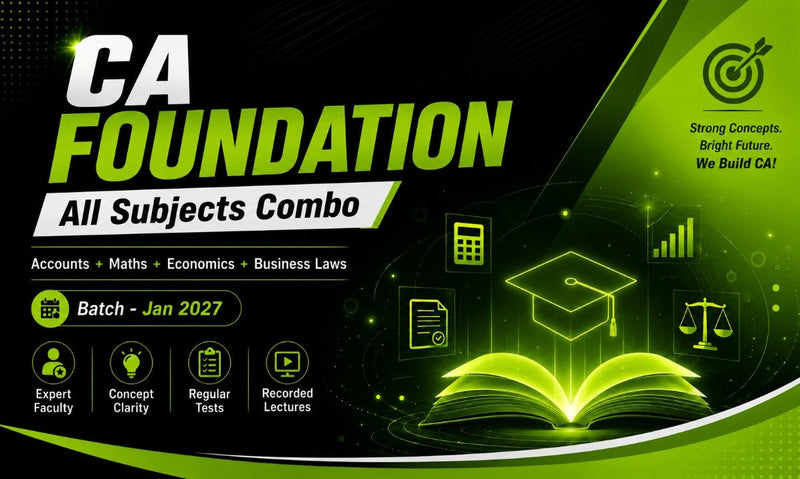 CA Foundation - JAN 2027